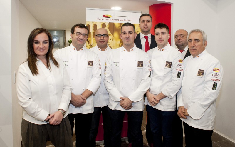 Equipo entero de la Roja