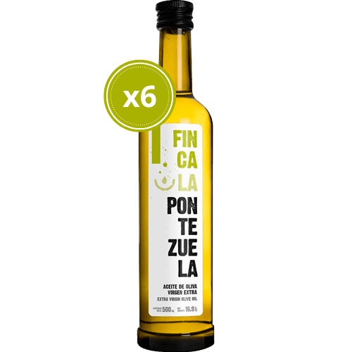 Aceite de Oliva Virgen Extra Picual 6x500 ml - AOVE Finca La Pontezuela