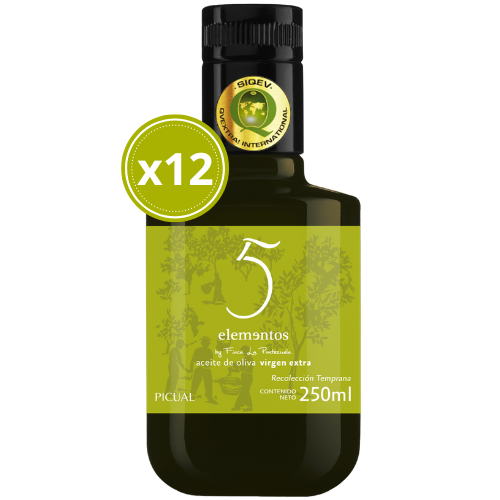 Aceite de Oliva Virgen Extra 5 Elementos Picual - Finca la Pontezuela - Comprar aceite de oliva virgen extra