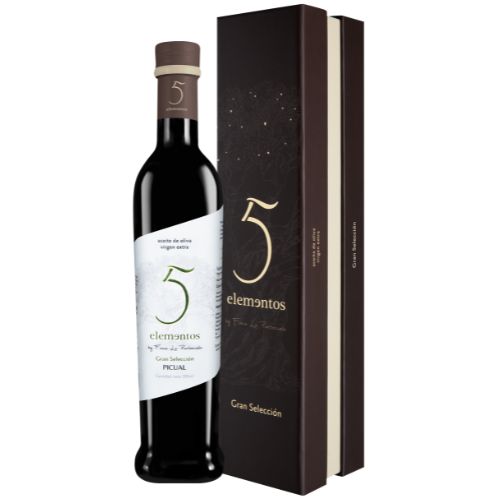 5 Elementos Gran Seleccion Picual Estuche 1x500ml - Comprar Aceite de Oliva Virgen Extra Finca La Pontezuela