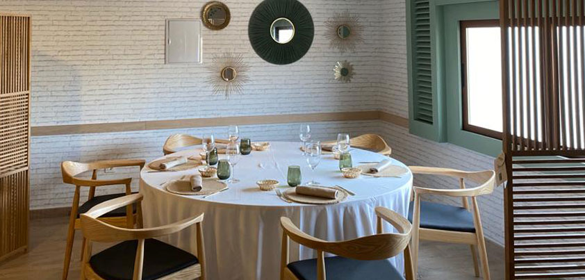 Espacio gastronómico de Finca La Pontezuela, el arte de maridar cocina tradicional con AOVE 5 Elementos