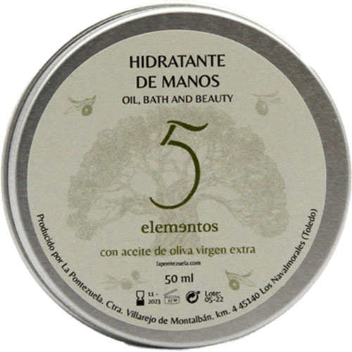 Cosmética y Jabones - 5 Elementos Hidratante de Manos - Finca La Pontezuela