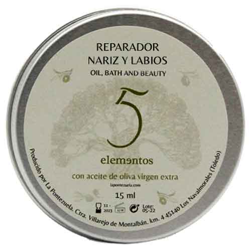 Cosmética y Jabones - 5 Elementos Regenerador Nariz y Labios - Finca La Pontezuela